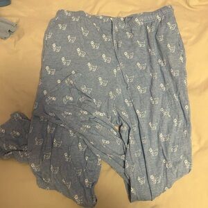 Blue GOAT Pajama Pants